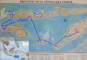 <strong>Lire la suite</strong><br>Iles de la Sonde orientales - 2012 - itinéraire Iles de la Sonde orientales - 2012 - itinéraire