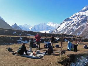 <strong>Lire la suite</strong><br>Déroulement d'une journée de trek Déroulement d'une journée de trek