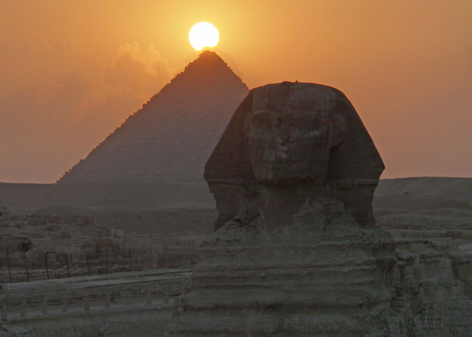 egypte: sphinxs de Guizeh