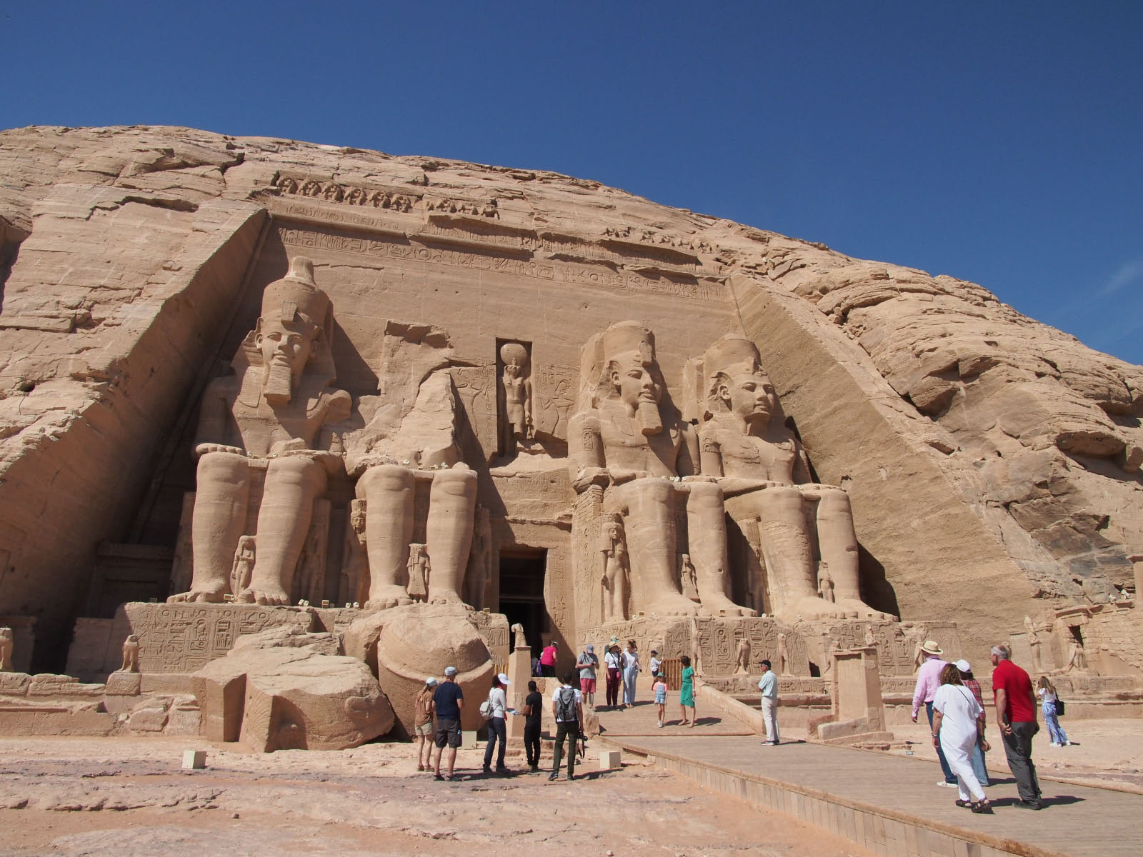 Égypte temple d'Abou Simbel
