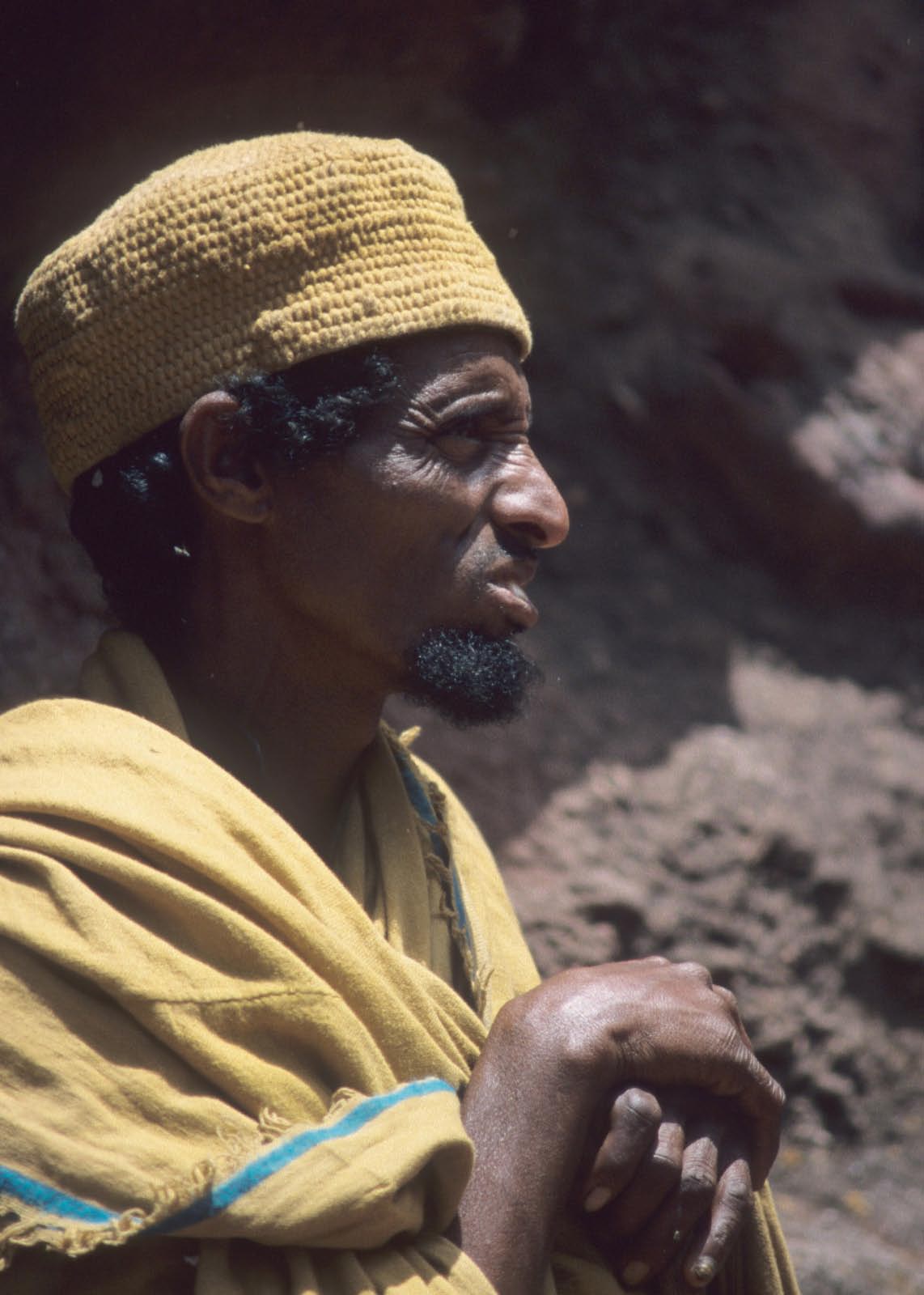 Ethiopien a Lalibella