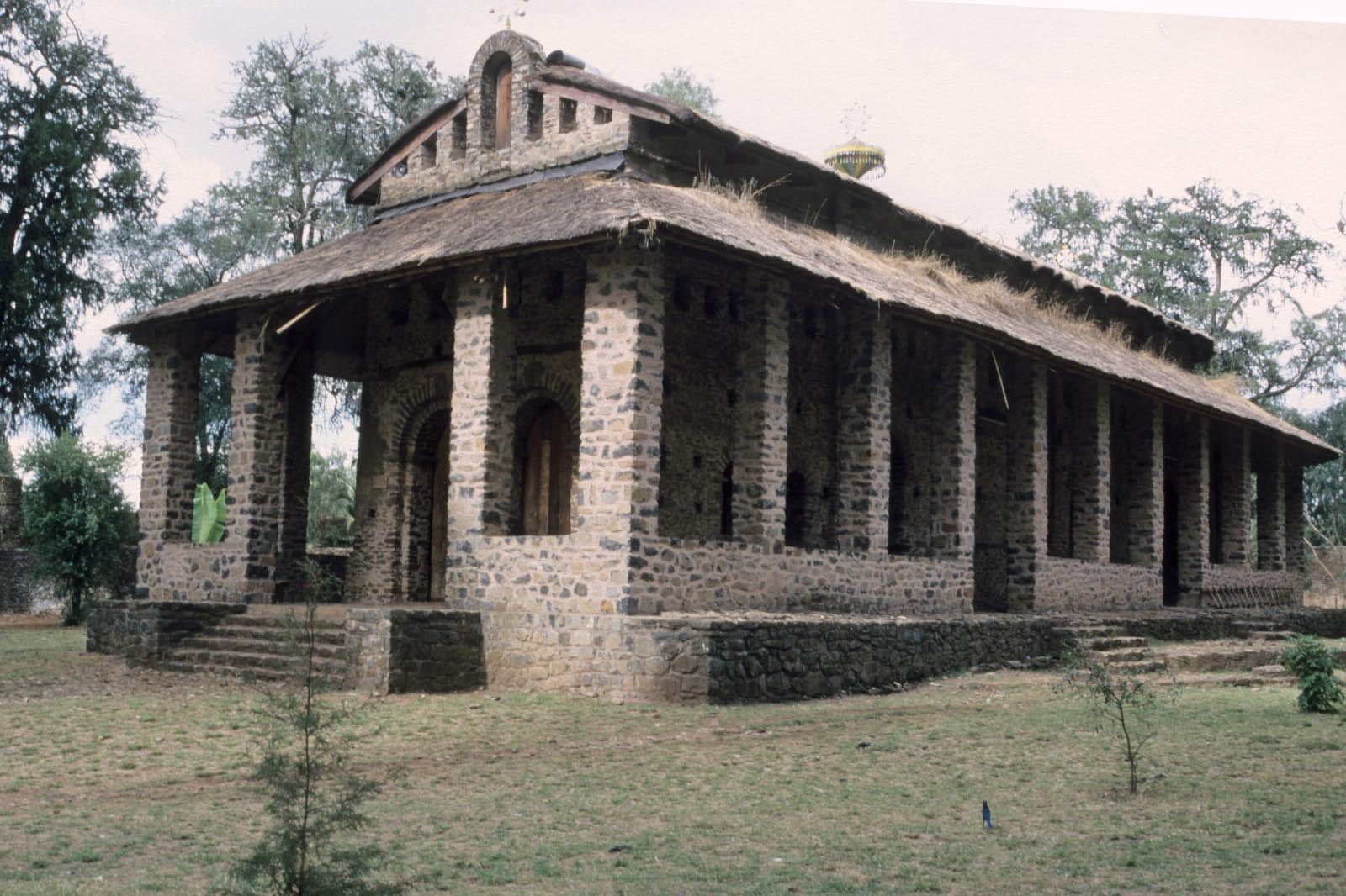 église de Debre Birhan Selassié (Gondar)