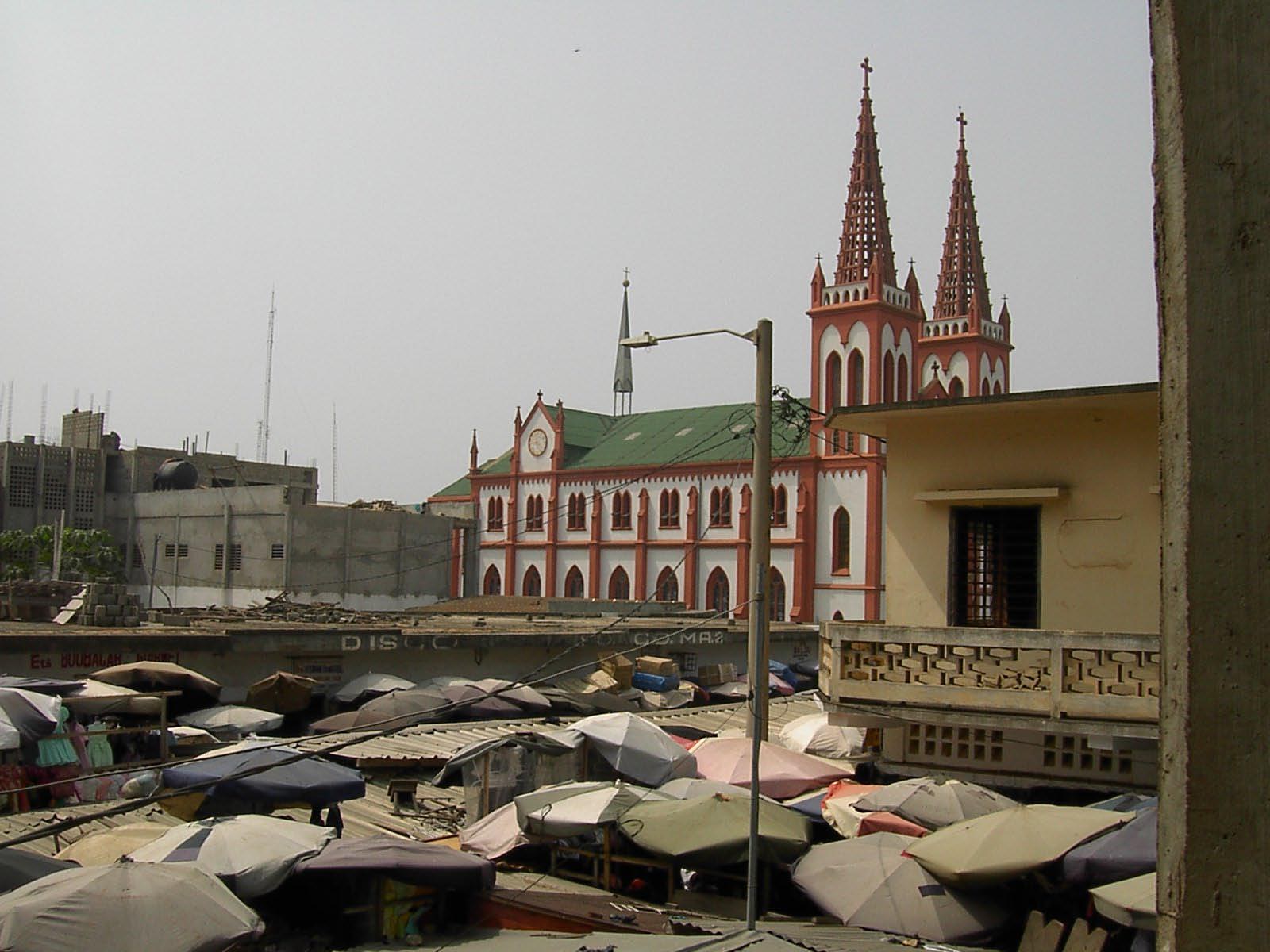 togo - Lome  - Cathedrale