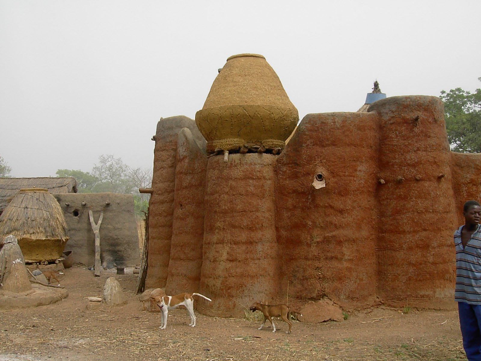 togo benin - maisons Tamberma