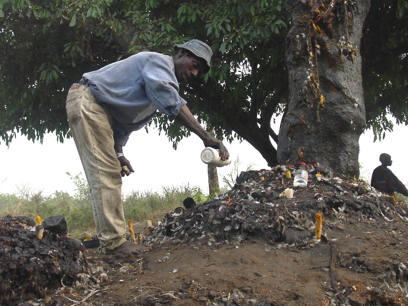 benin - offrandes fetichistes