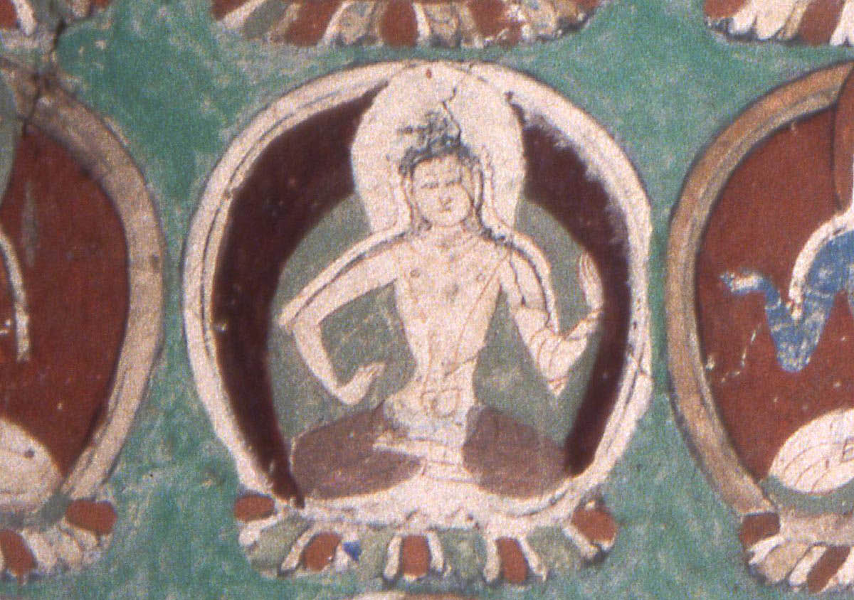 fresque  du monastère d'Alshi
