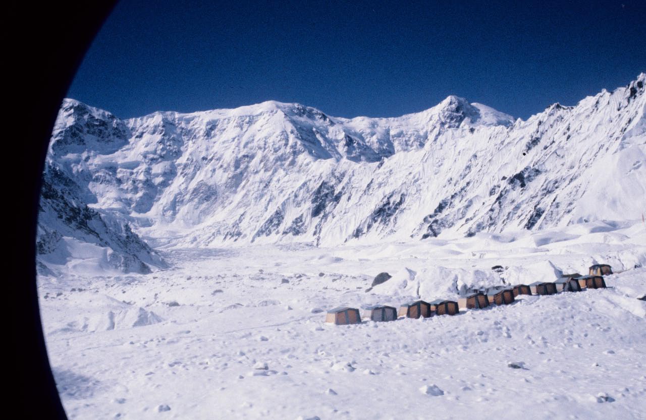 camp d'altitude dans les Tien Chan