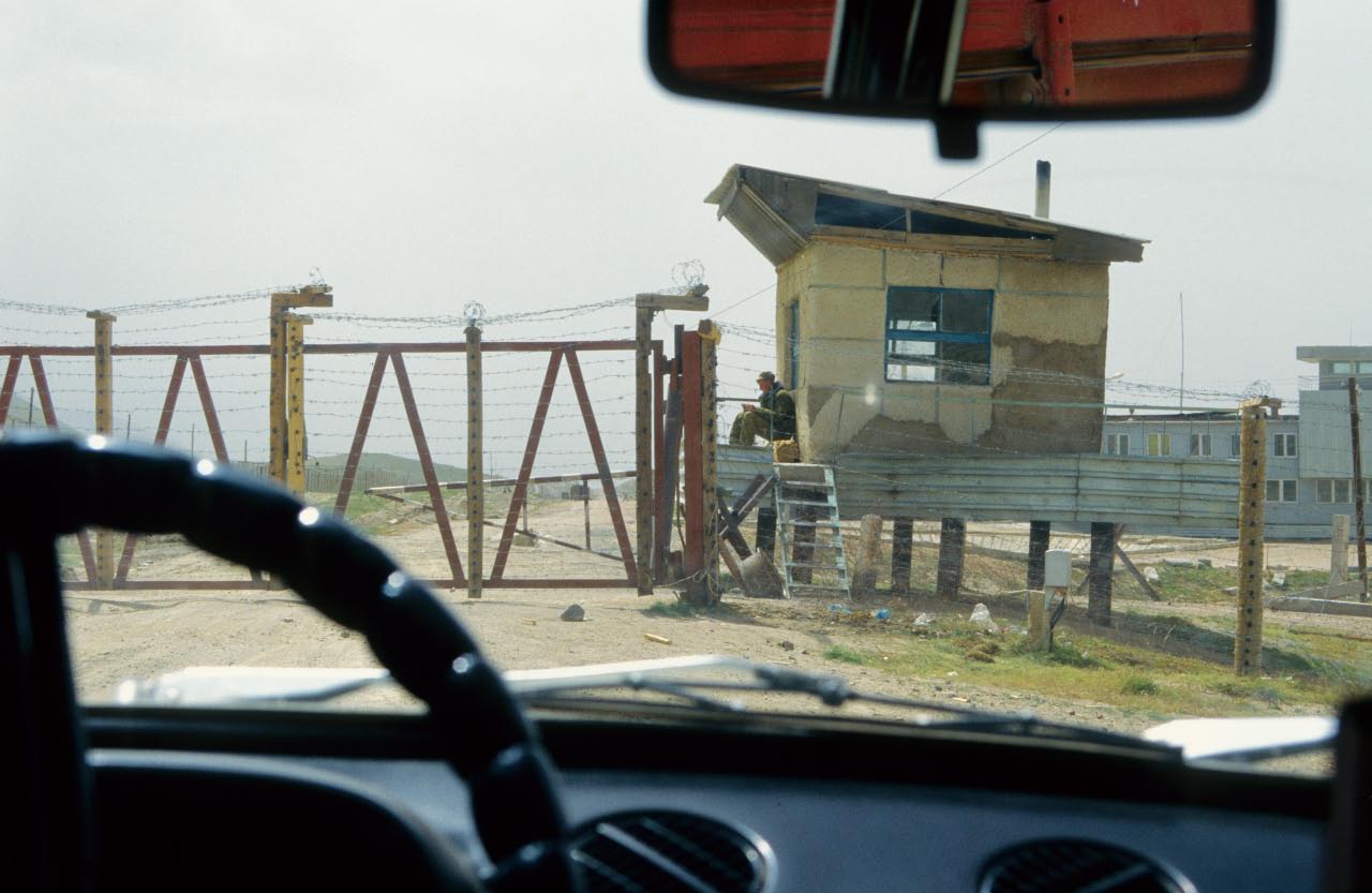 poste frontière de Torugart (Kirghizie-Chine)