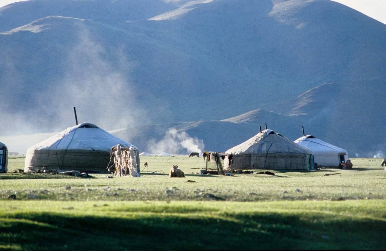Mongolie: Yourtes (Ger)