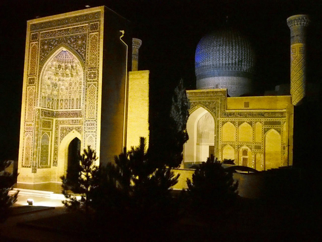 ouzbekistan - mausolé de Tamerlan