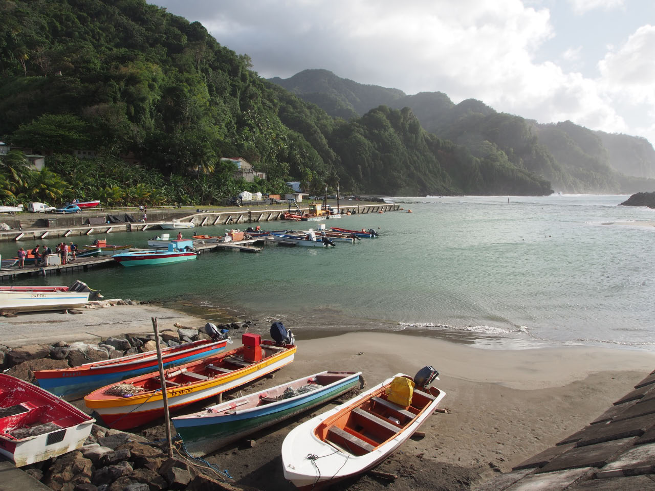 Martinique: le nord a grande rivière