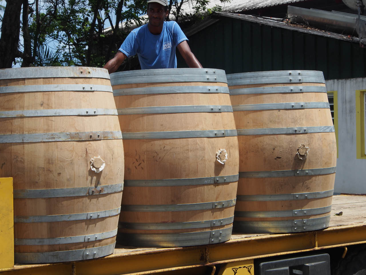 rhum vieilli en fut de chêne