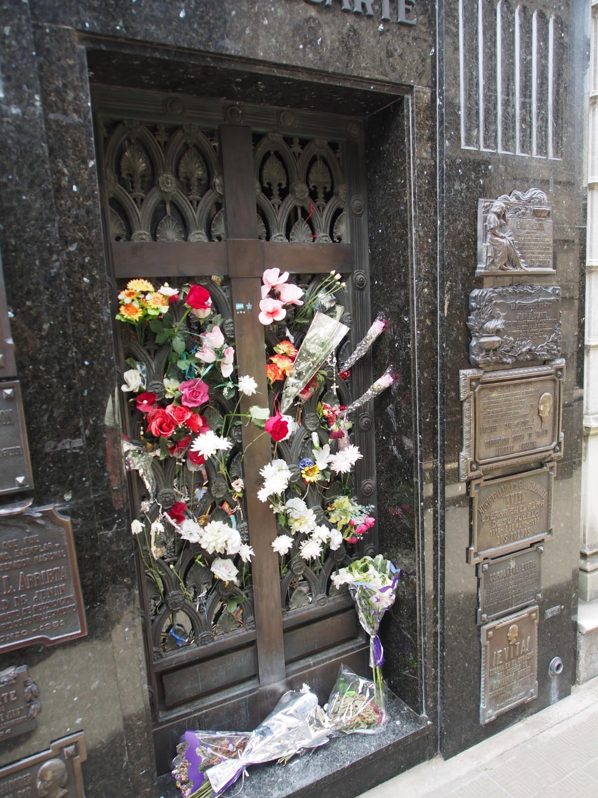 buenos aires - tombe d'Evita Peron