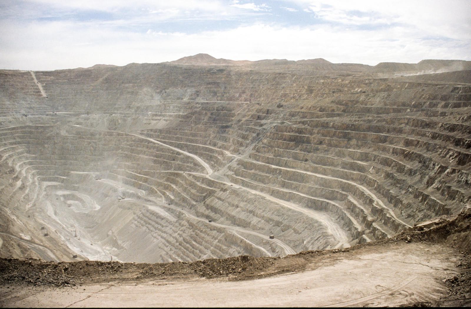 atacama - mine de cuivre de Chuquicamata