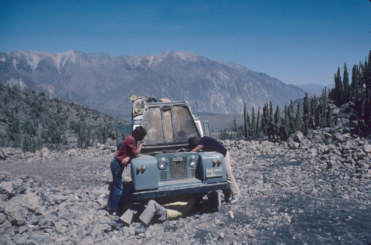 souvenirs épiques de problèmes mécanique au canyon del Colca