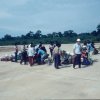 22 - Amazonie - salle d'embarguement de Puerto Maldonado en 1981