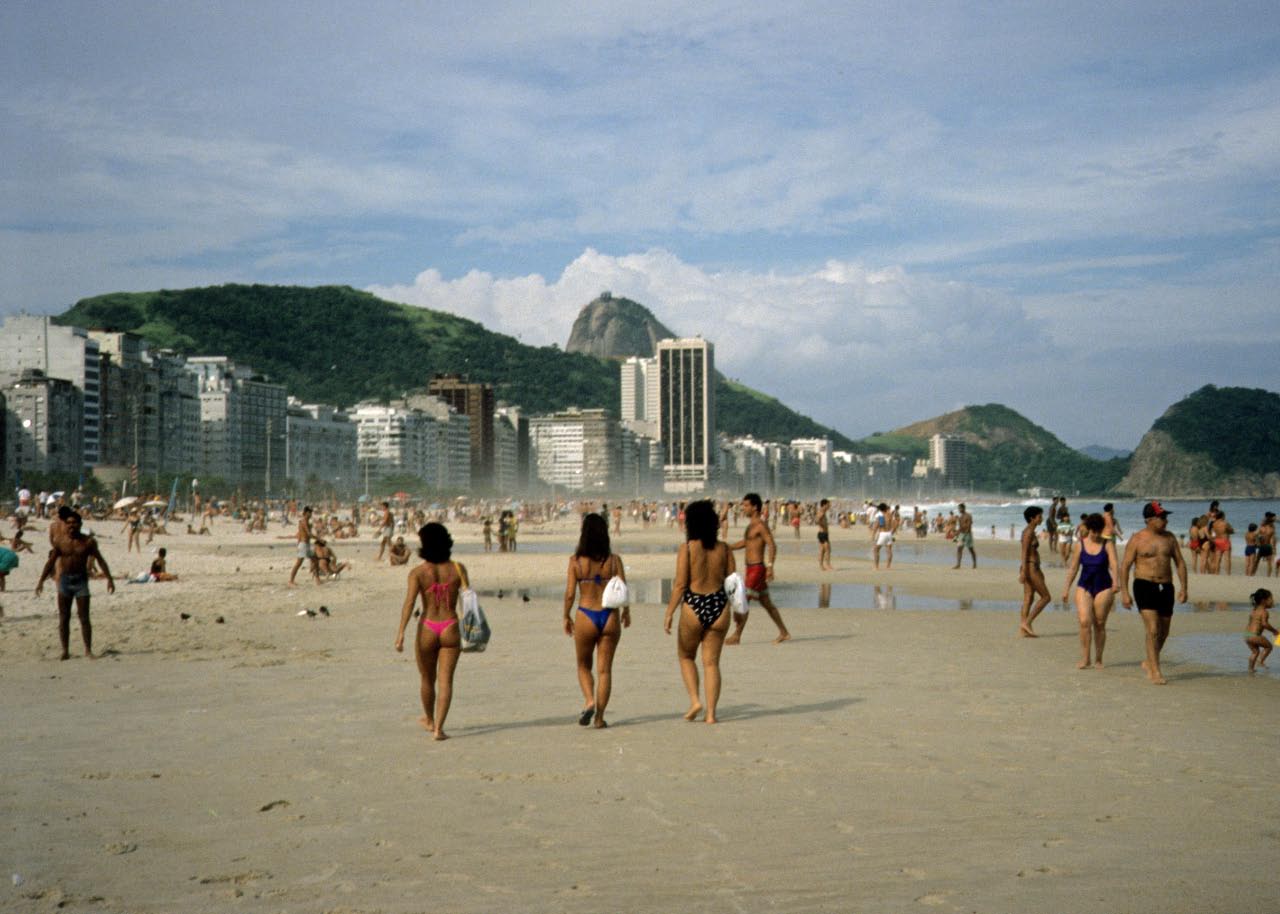 bresil- plage de Copacabana