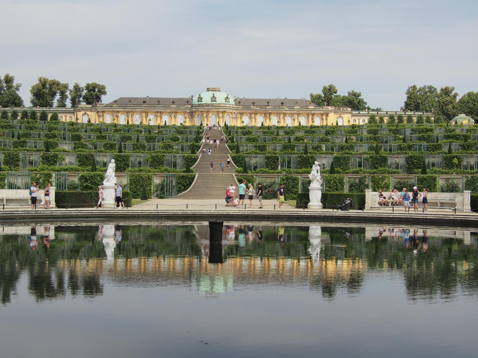 Palais de sans soucis a Potsdam 