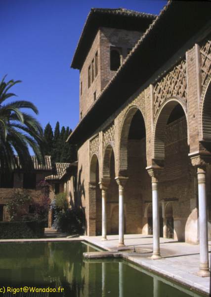 Palais Nasrides - Alhambra de Grenade