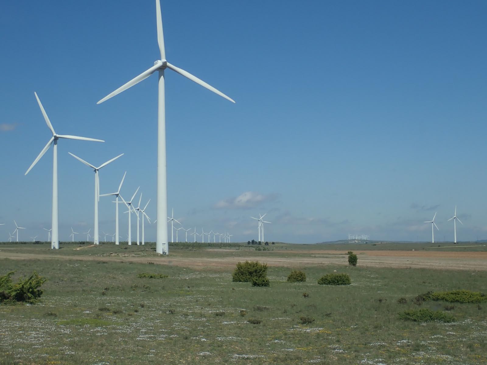 castille et ses nombreuses éoliennes