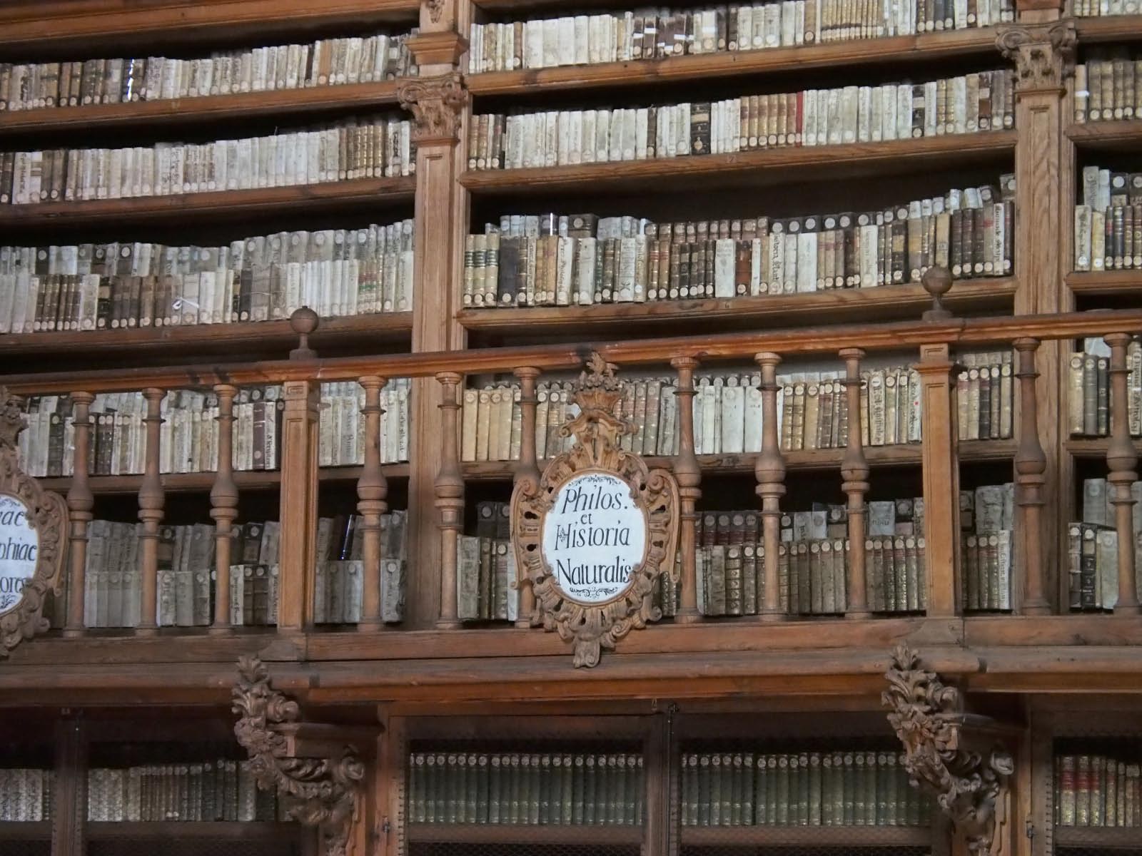 castille salamanque - bibliothèque de l'université