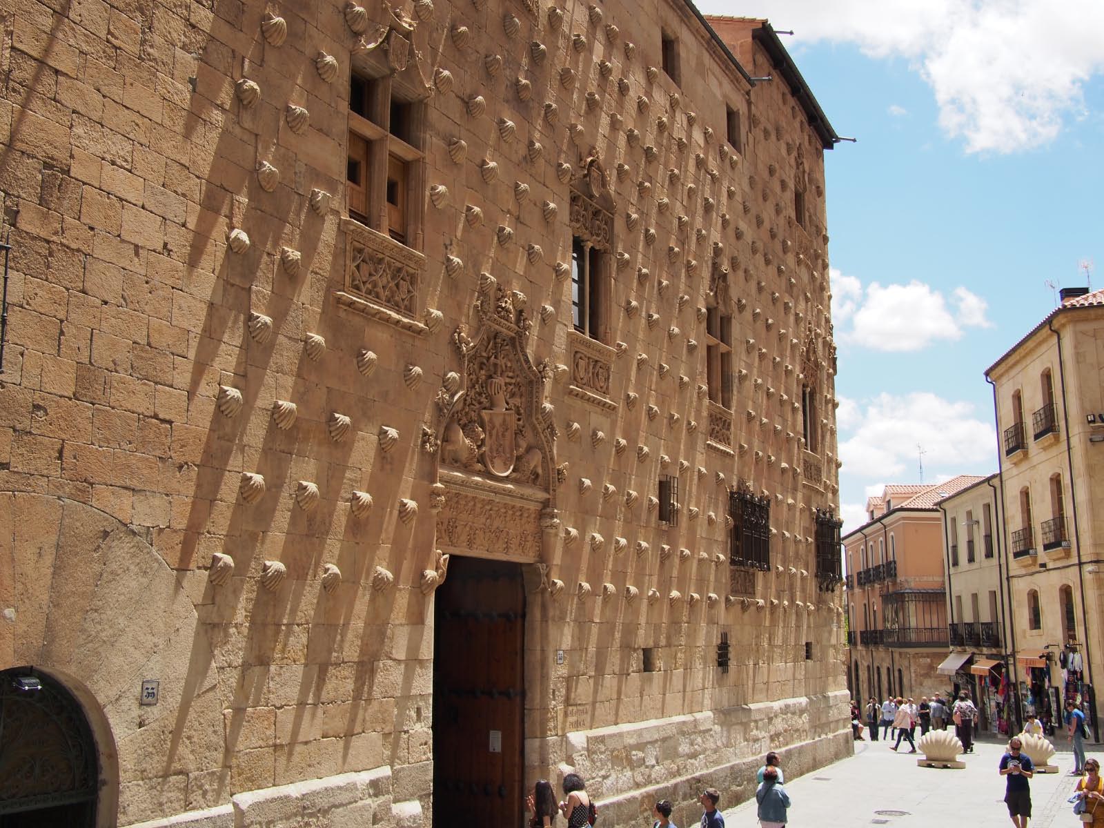 Castille Salamanque- maison des coquillages