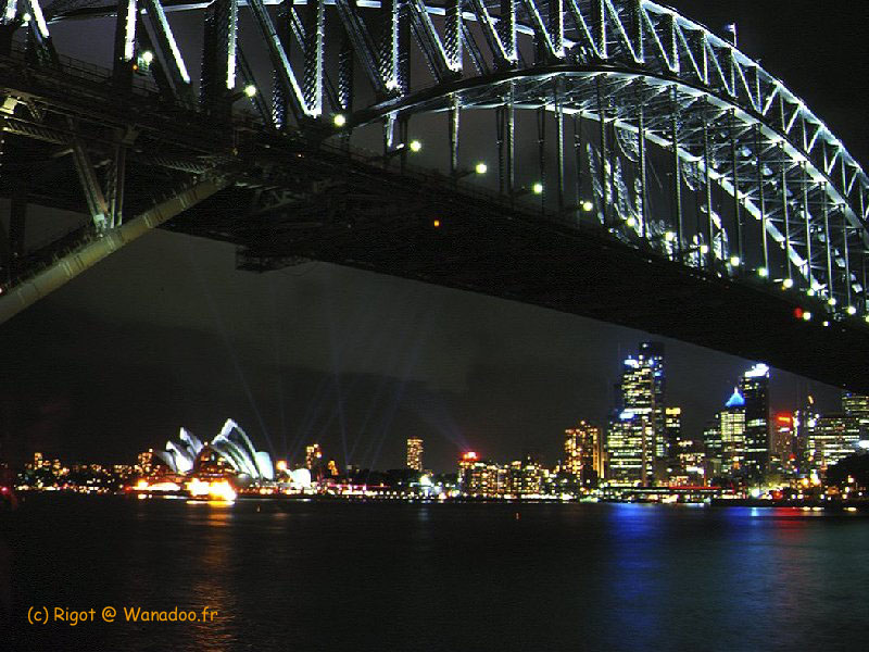 le pont de Sydney (harbour bridge)