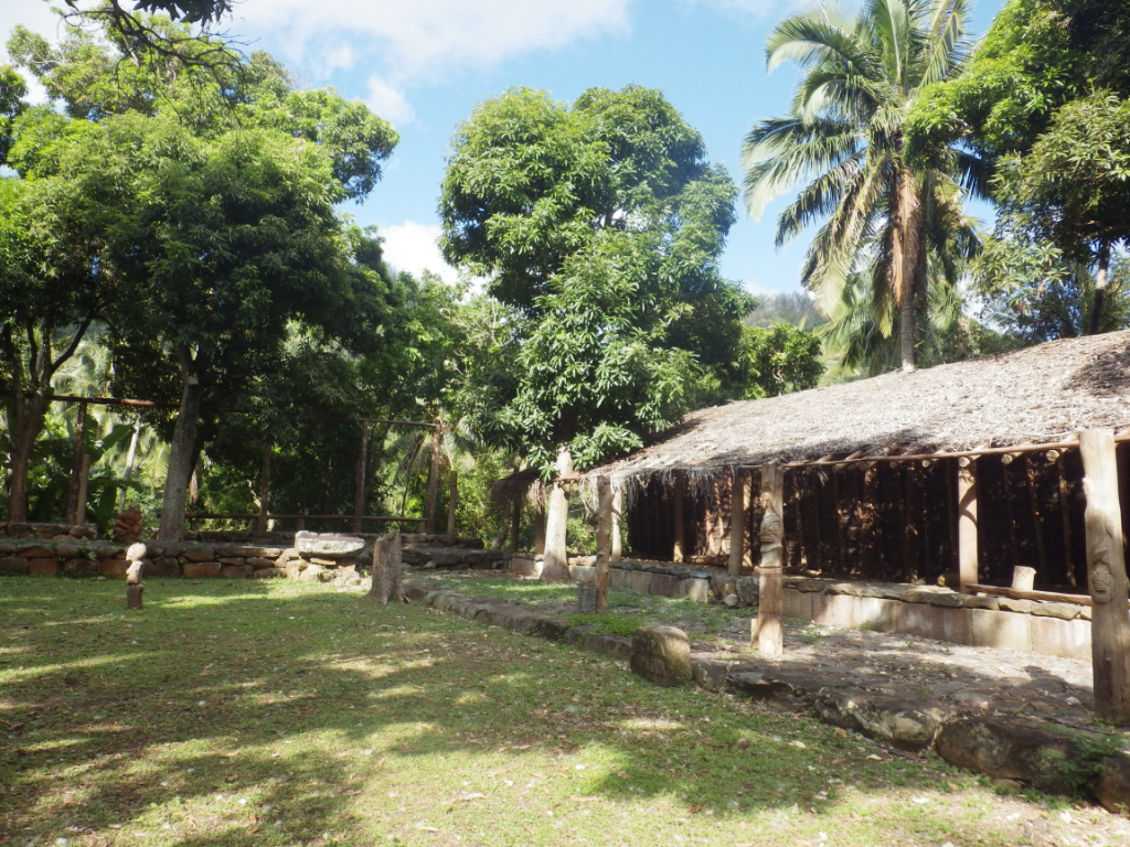 site archeologique de Tohua Mauira à Ua Pou