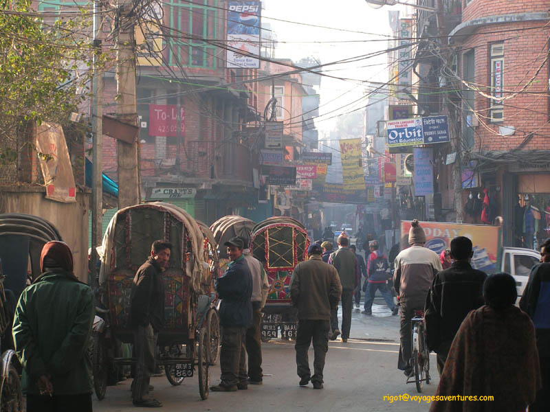 rue du vieux Katmandou