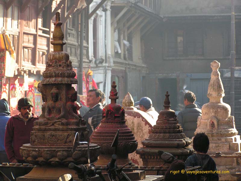 vie commune dans Katmandou