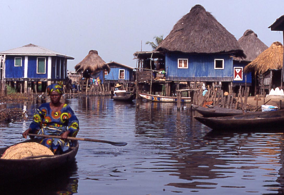 cité lacustre de Ganvié au Bénin