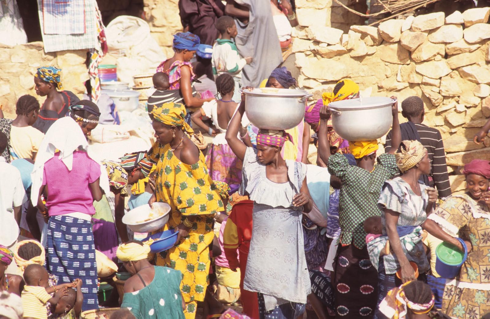 marche d'afrique de l'Ouest centrale