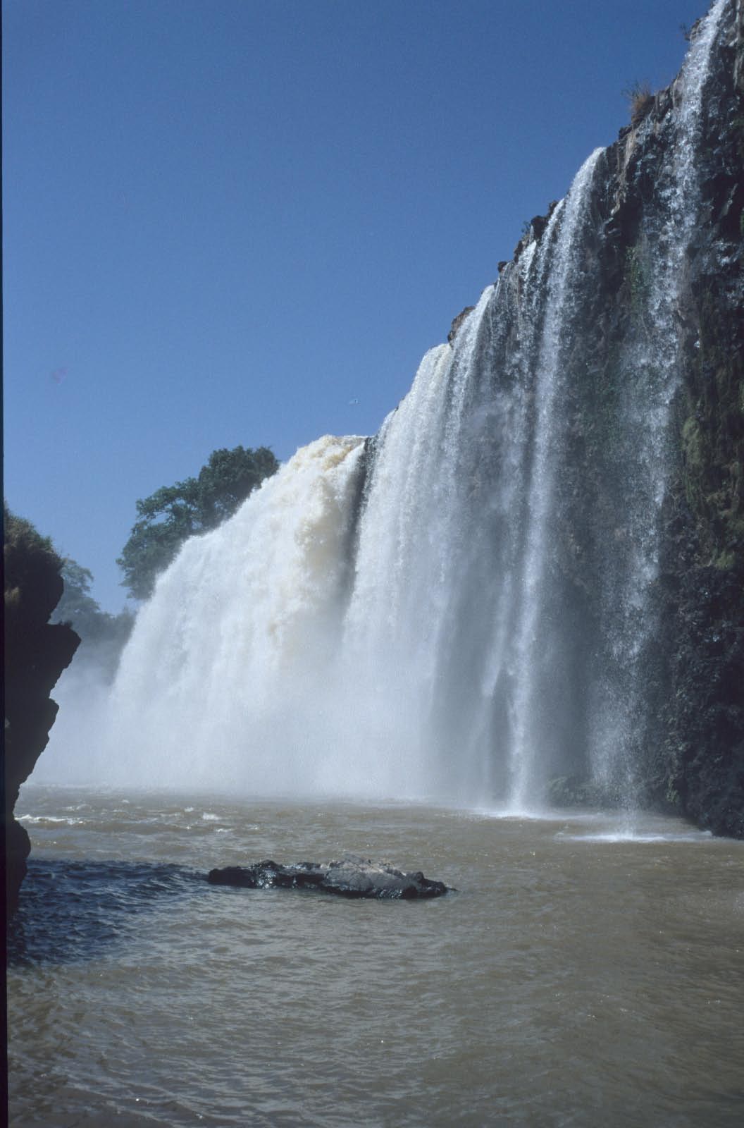 Chute du Nil bleu