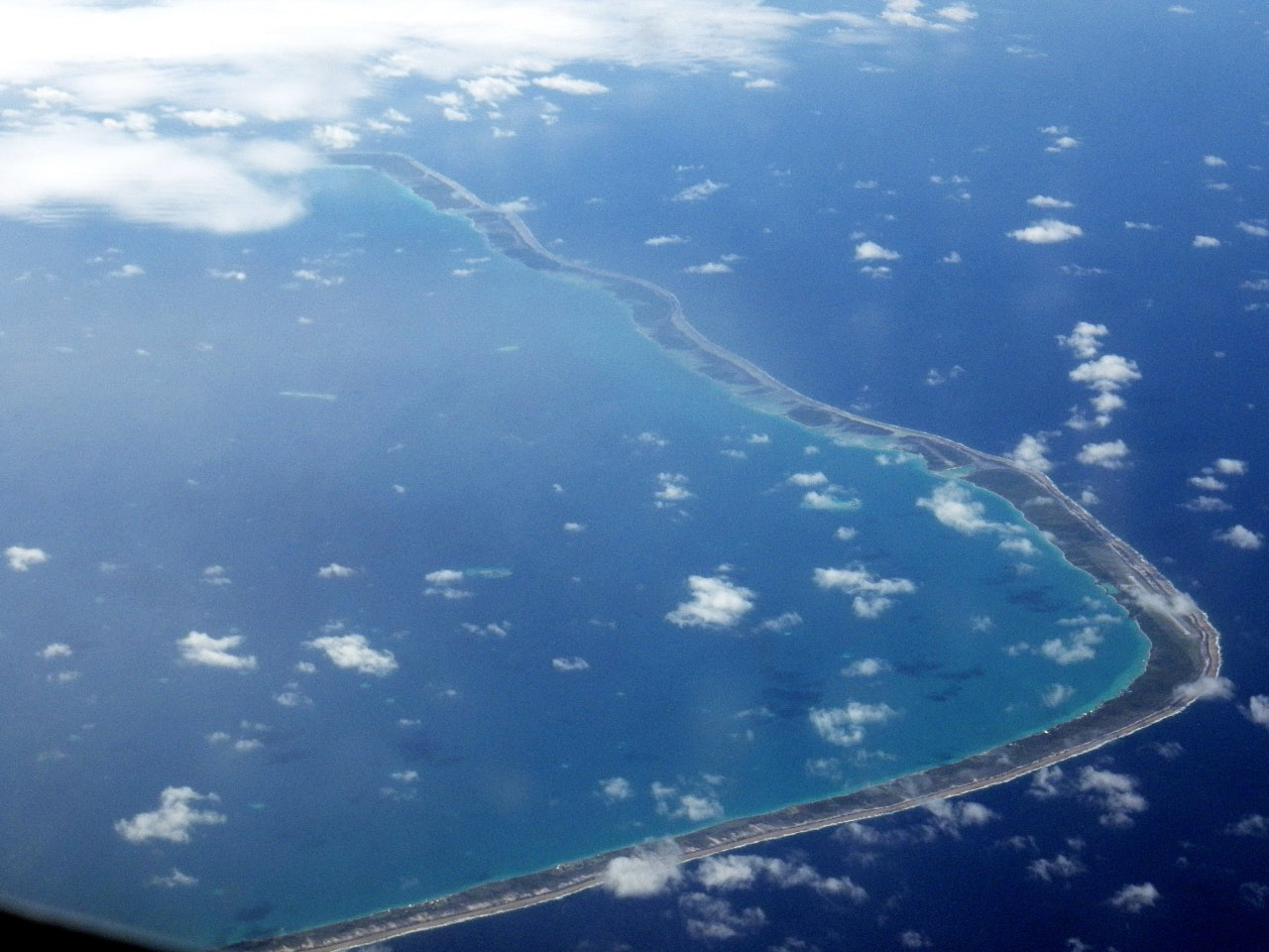 Attol des Tuamotu en Polynésie française