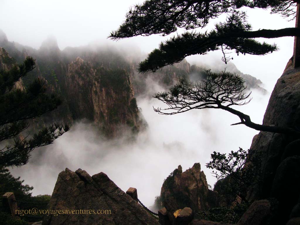 les mont Huang Shan